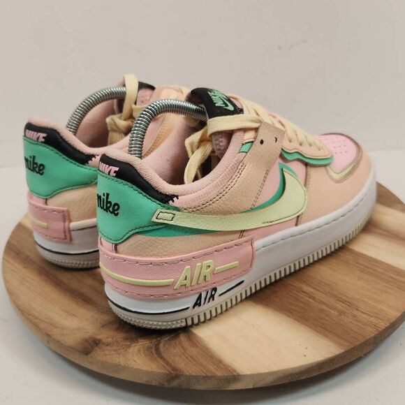 Nike Air Force 1 Shadow Arctic Punch/Barely Volt Women's Size 9 - Picture 4 of 10